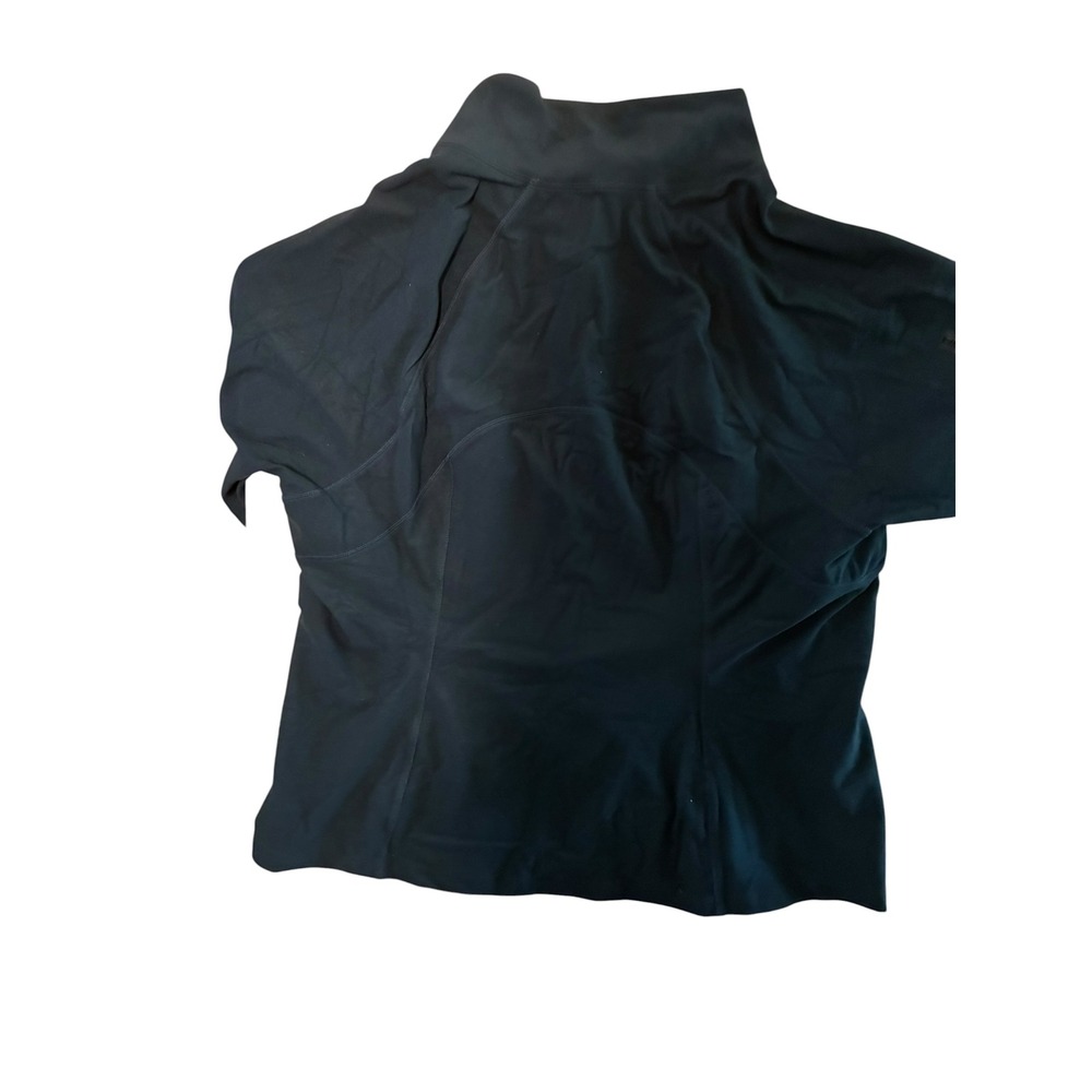 Phoenix Bergen Run Quarter-Zip Black Pullover UV Protection 2X - Picture 2 of 4